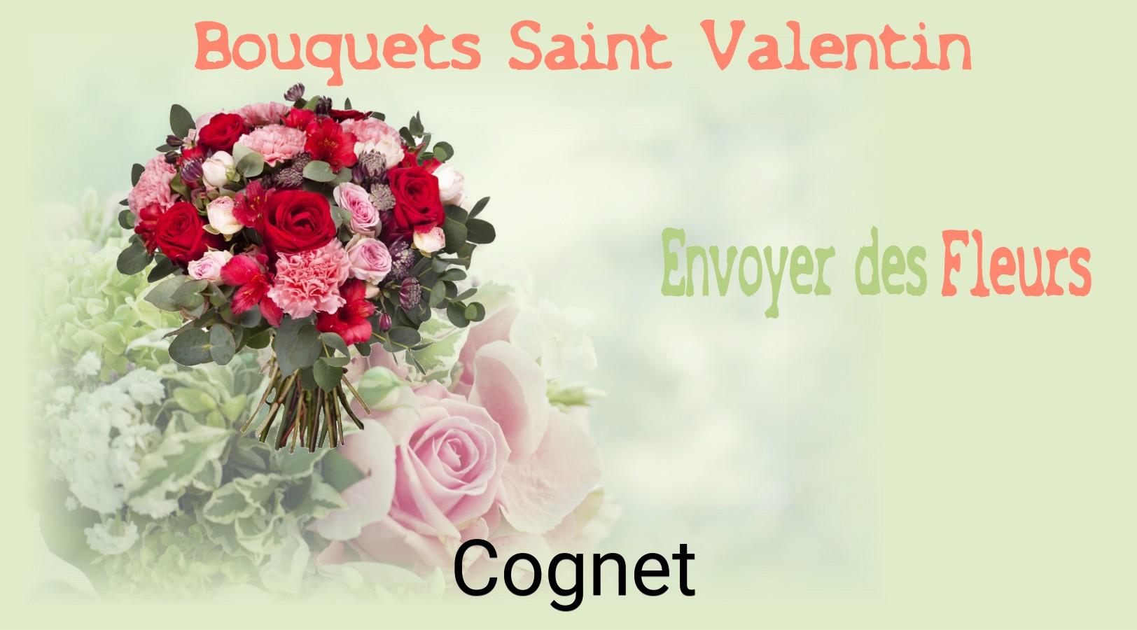 Roses de Saint-Valentin livrées à Cognet